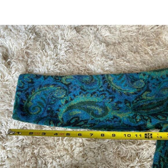 Vintage Pendleton Merino Wool Jacket Vibrant Paisley Classic Cozy Old Money Boho - Picture 5 of 7